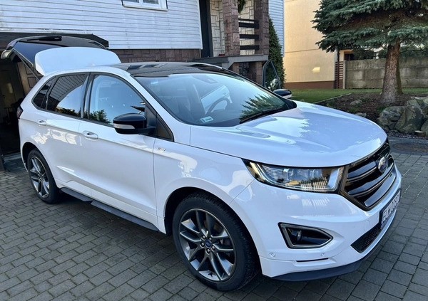 Ford EDGE cena 98000 przebieg: 145000, rok produkcji 2017 z Rzgów małe 46